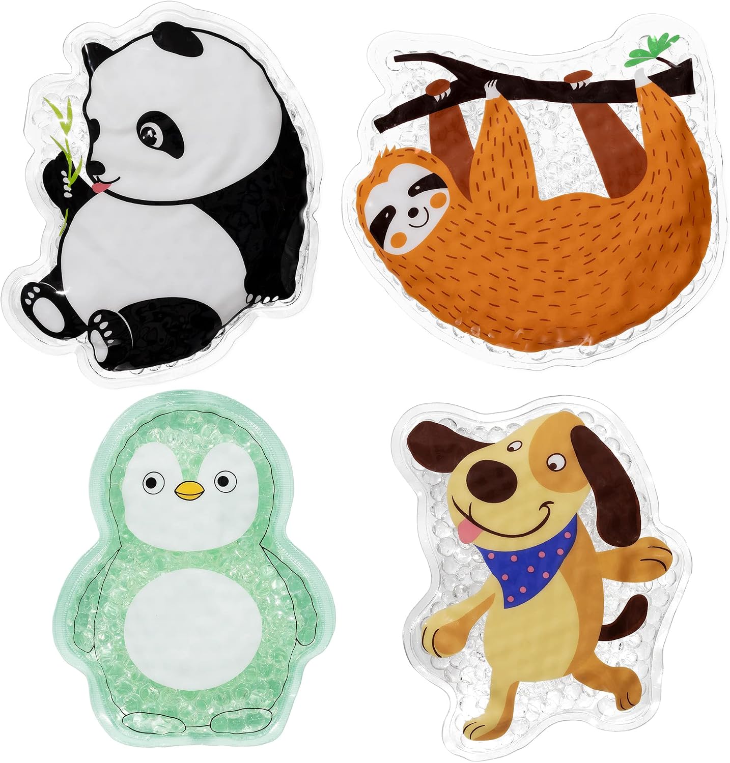 Set 4 Cuscinetti Caldo/Freddo per Bimbi