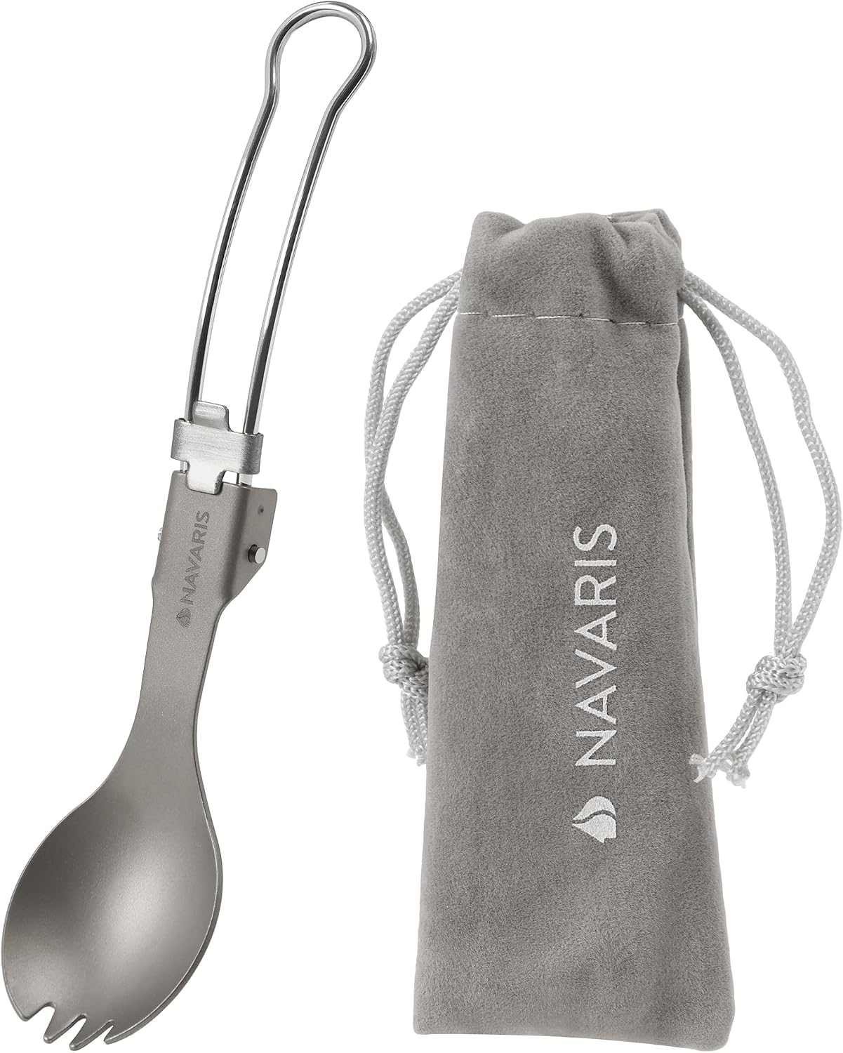 Spork Pieghevole in Titanio